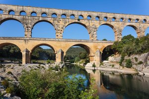 Pont du Gard, acquedotto romano, Francia da Unbekannt Unbekannt